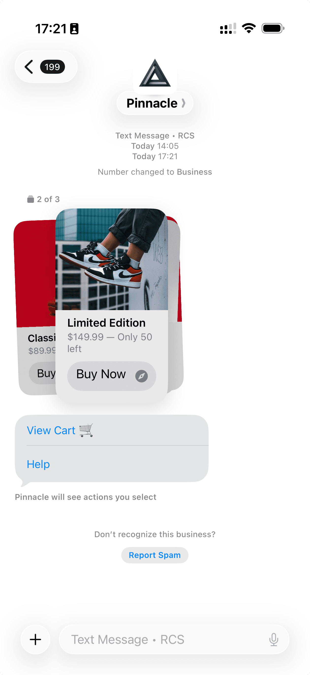 Carousels, buttons, quick replies — test every RCS feature before going to production.